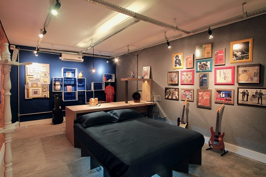 decoracao de sala para homens solteiros:Decoração de quartos masculino solteiro – veja 40 modelos lindos decoracao de sala para homens solteiros:Decoração de quartos masculino solteiro – veja 40 modelos lindos