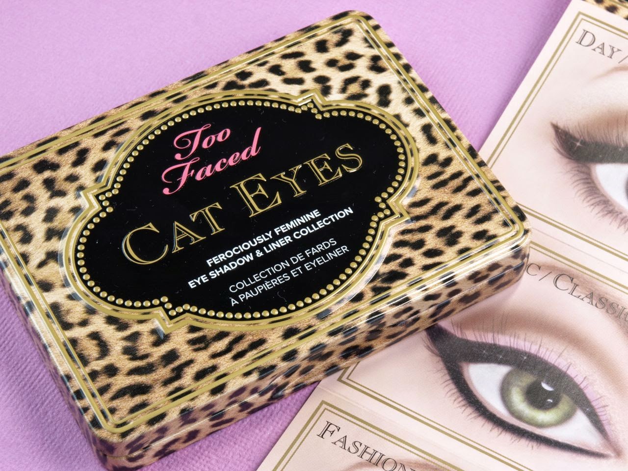 Too Faced Cat Eyes Eye Shadow & Liner Palette Review and Swatches