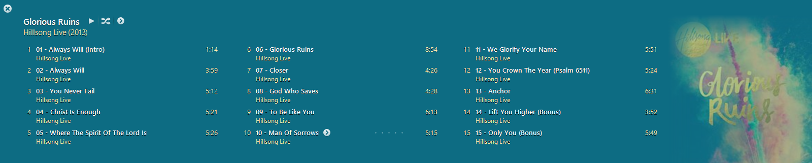 Hillsong Glorious Ruins Album Mp3 Free Download