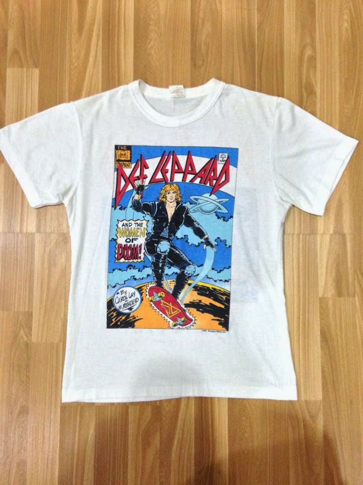 t shirt def leppard