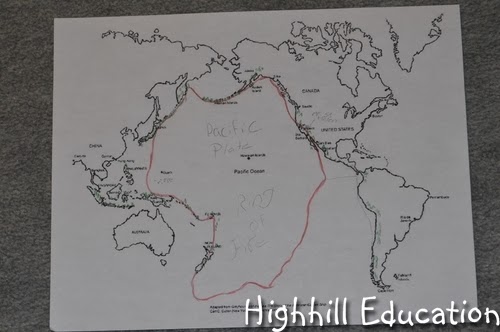 Highhill Homeschool Sea Floor Spreading Activity For Kids