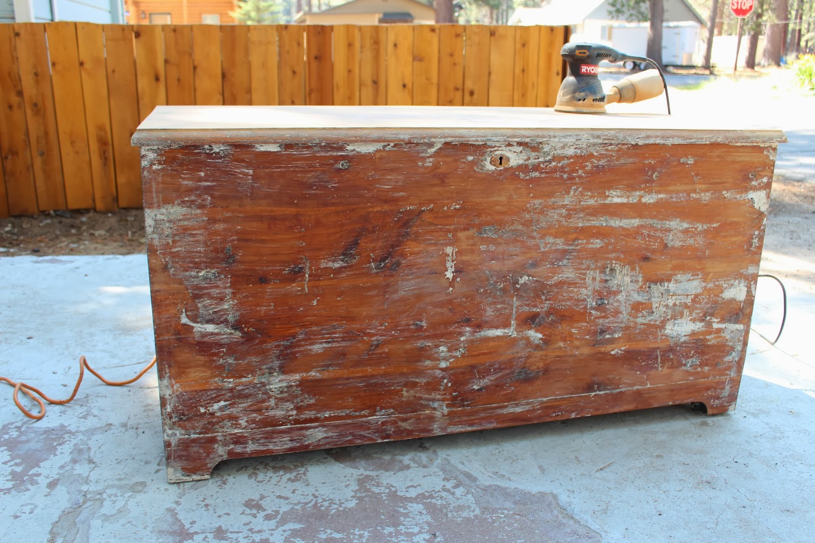 Happy Healthy Home Mission Refinish Cedar Chest