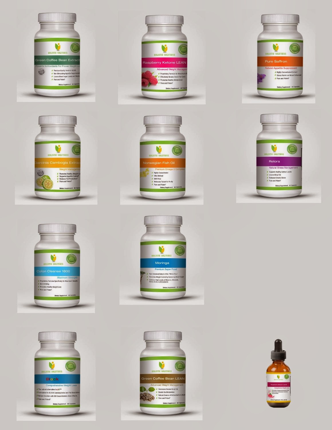 NatureWise Garcinia Cambogia Extract Norwegian Fish Oil Premium Omega