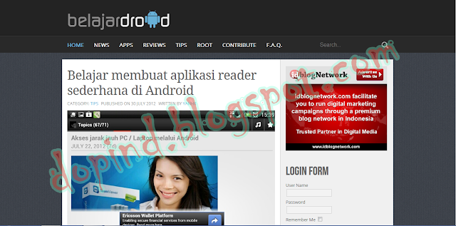 Dunia Blog Android