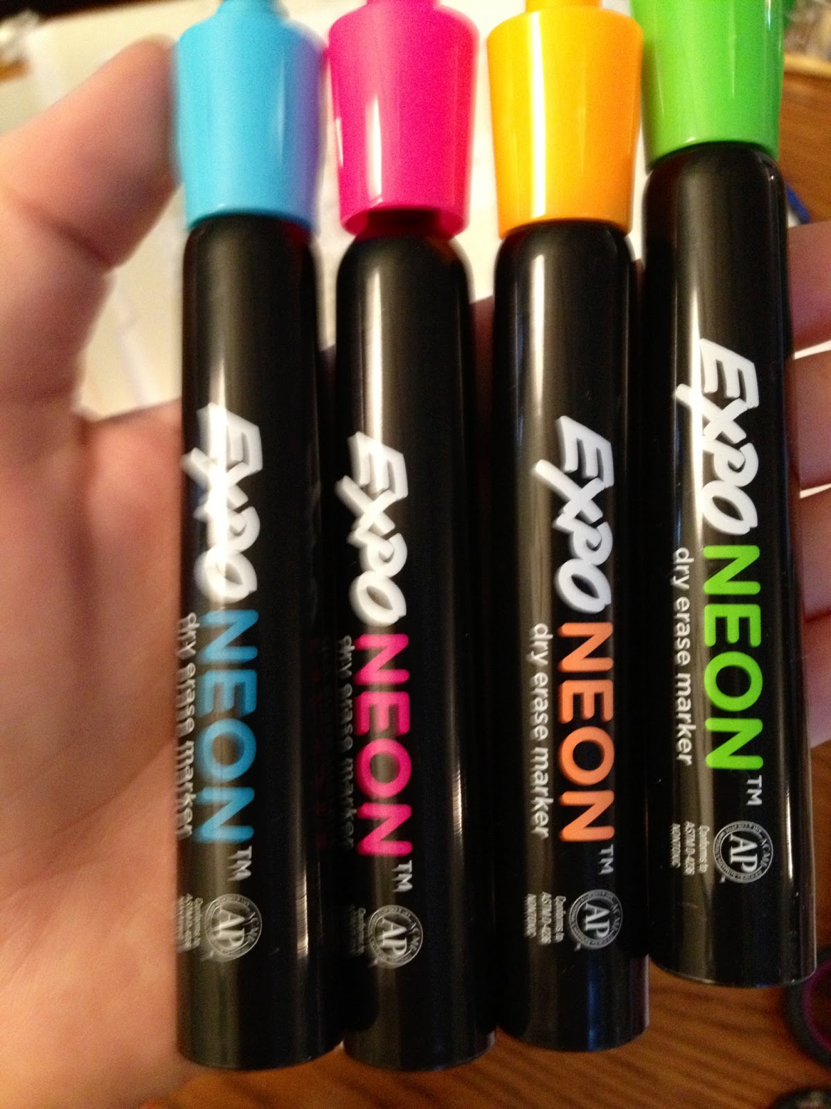 ART with Mrs. Garrett! Window Expo Neon Markers!?