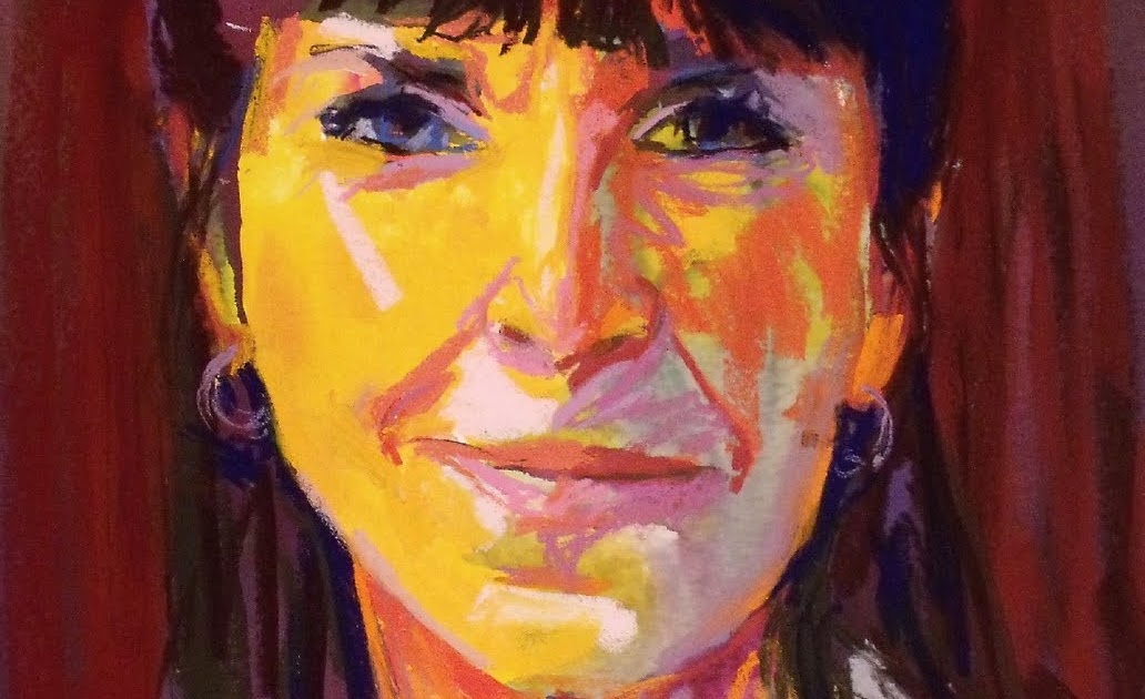 Kitty Wallis Portrait demos at IAPS