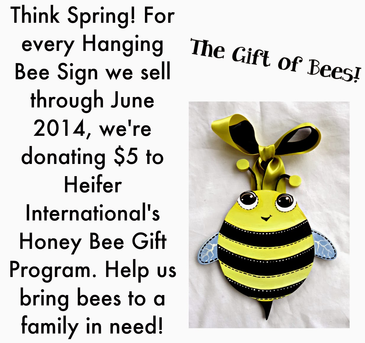 painted bumble bee signs help families in need by donating honey bee equipment and training through heifer international painted bumble bee signs help families in need by donating honey bee equipment and training through heifer international