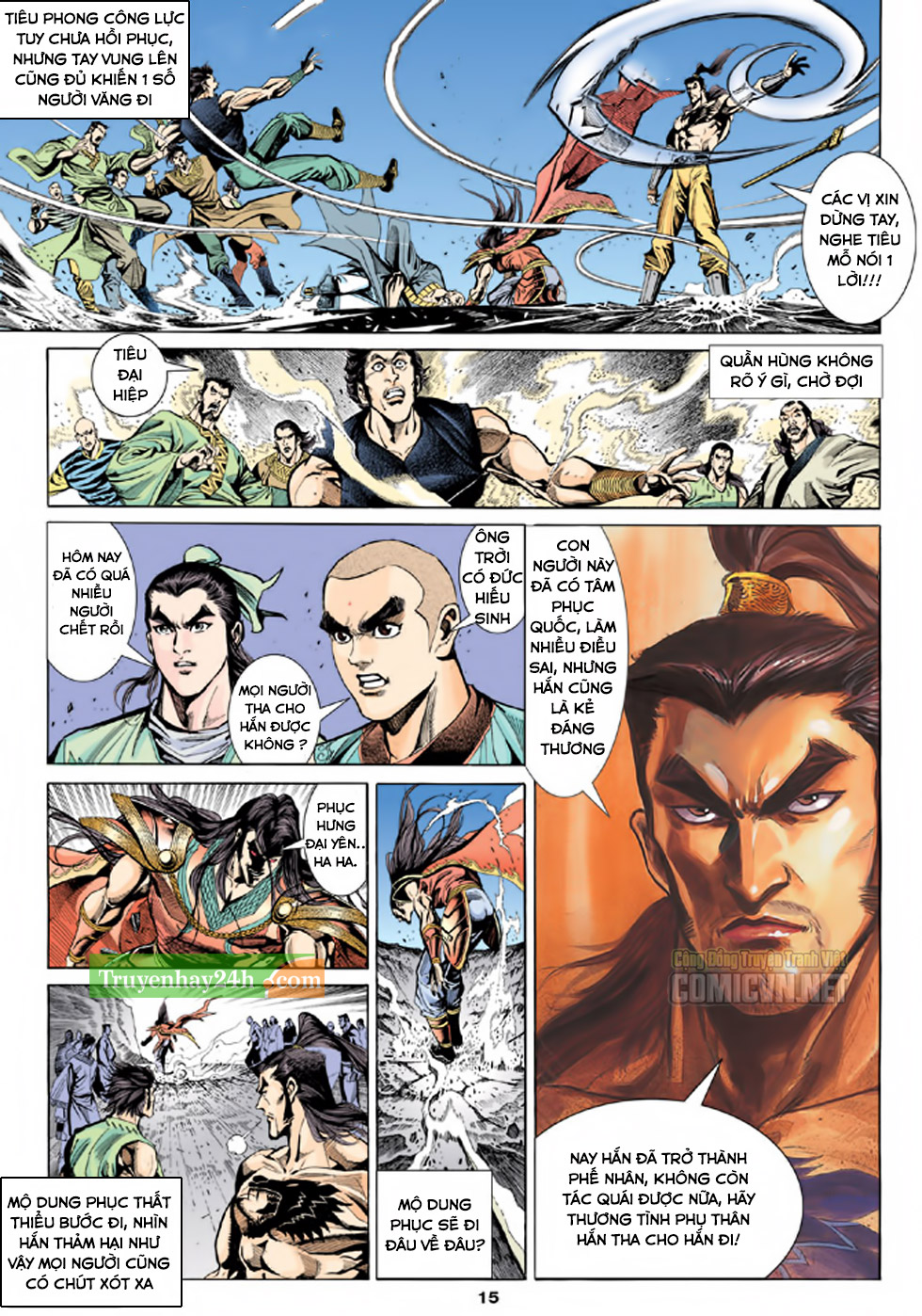 Thiên Long Bát Bộ chap 100