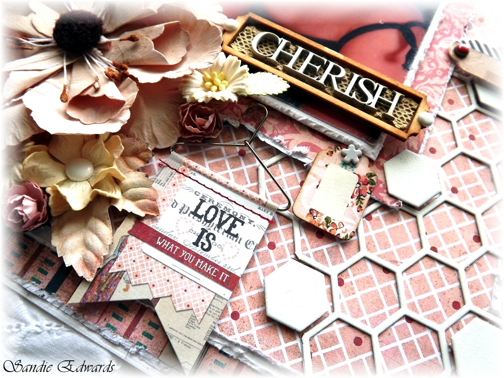 Delightfully Crazy Cherish Layout The Scrapbook Store