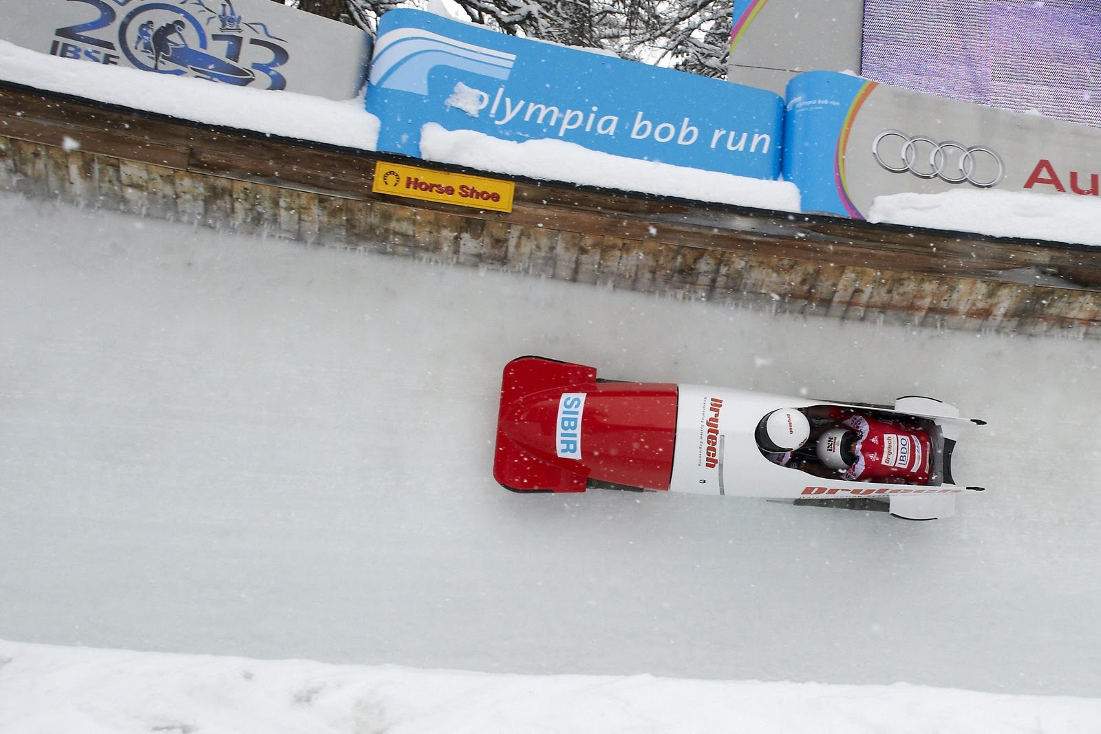 Swiss Bobteam Eveline Gerber SCHWEIZERMEISTERINNEN 2012!!!