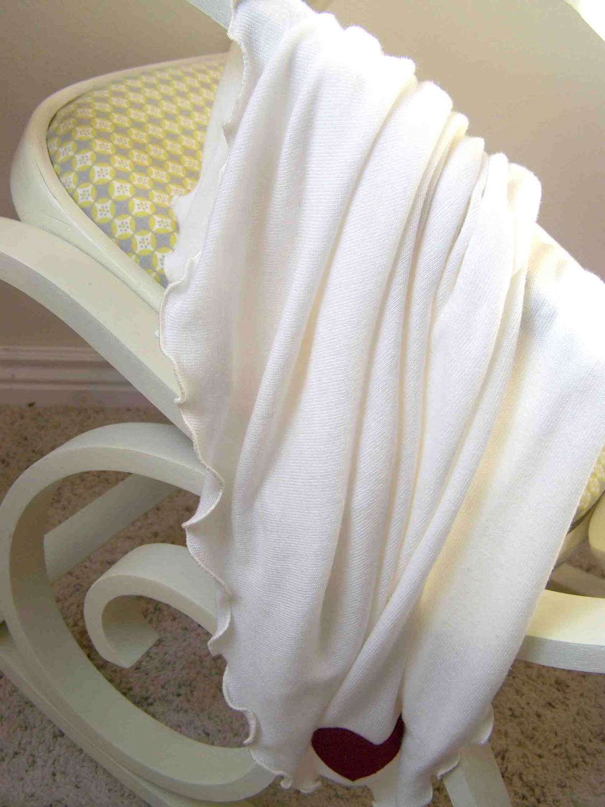 Made by Me. Shared with you. Serged Sweater Knit Blanket A Tutorial