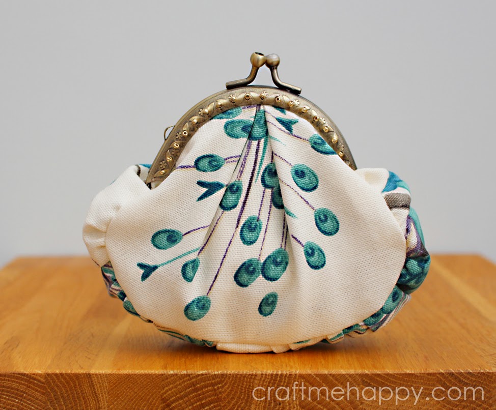 Frame Purse Tutorial Craft me Happy! Frame Purse Tutorial