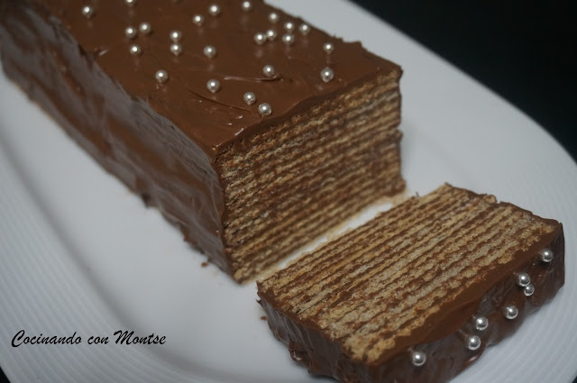 Tarta De Nutella Con Galletas
