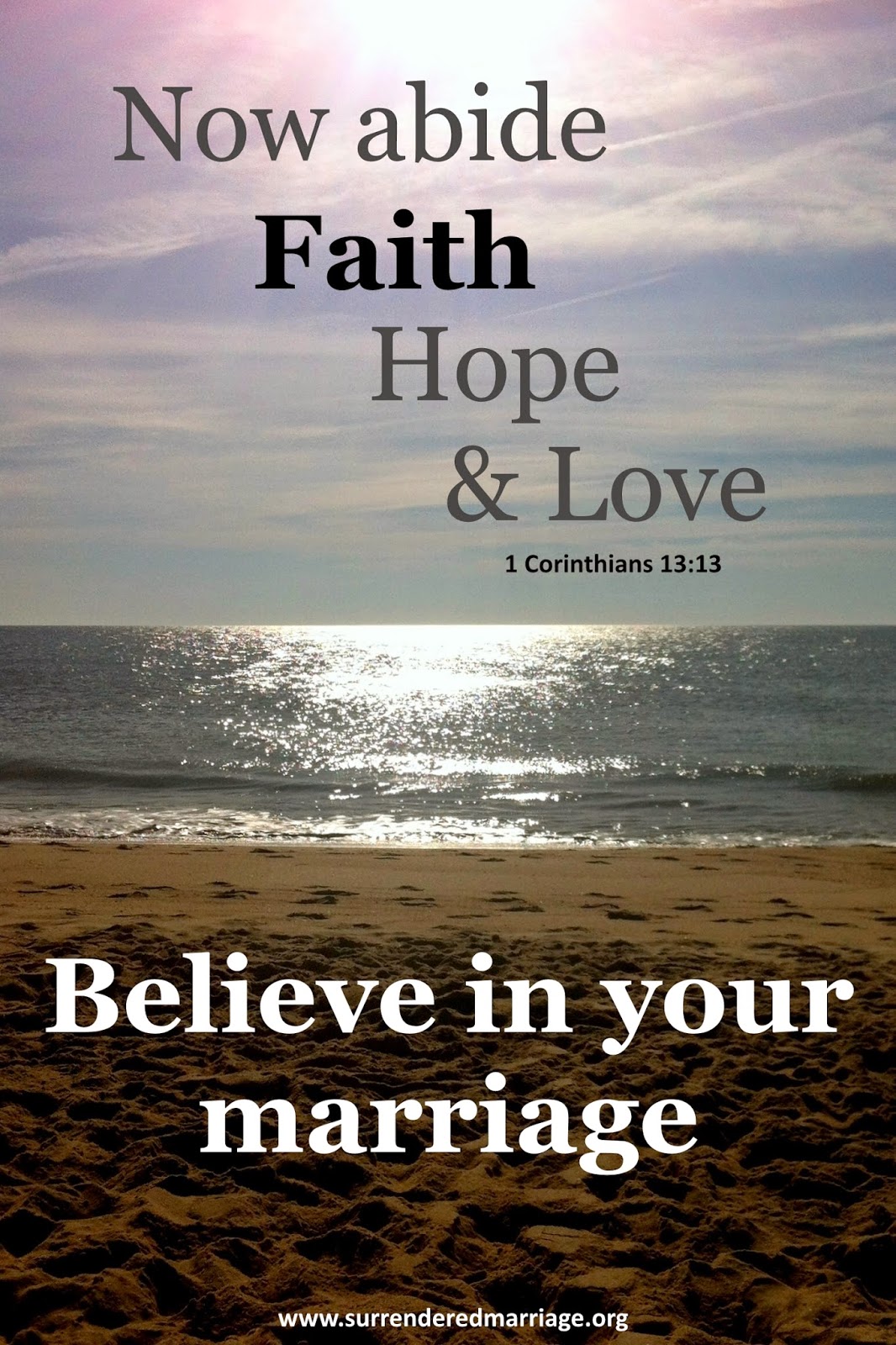 Faith, Hope & Love - Part 2 - Faith In Your Marriage | Journey to Surrender