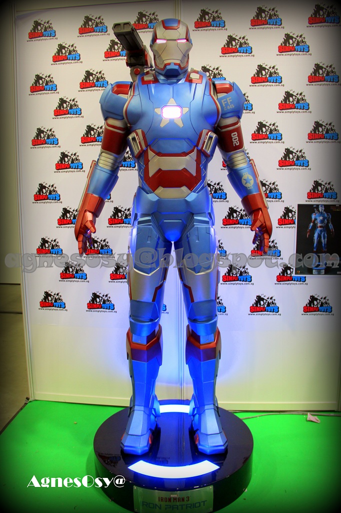 AgnesOsy Life Size Iron Man Statues