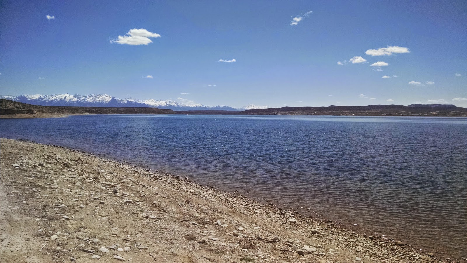 Running on Eddie South Fork Reservoir Elko Nevada