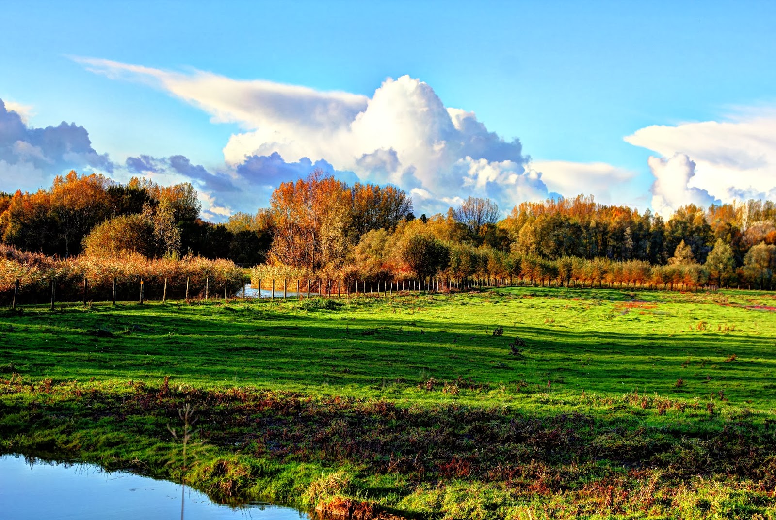 de hdrwereld van elti Teveel water in de Merwelanden