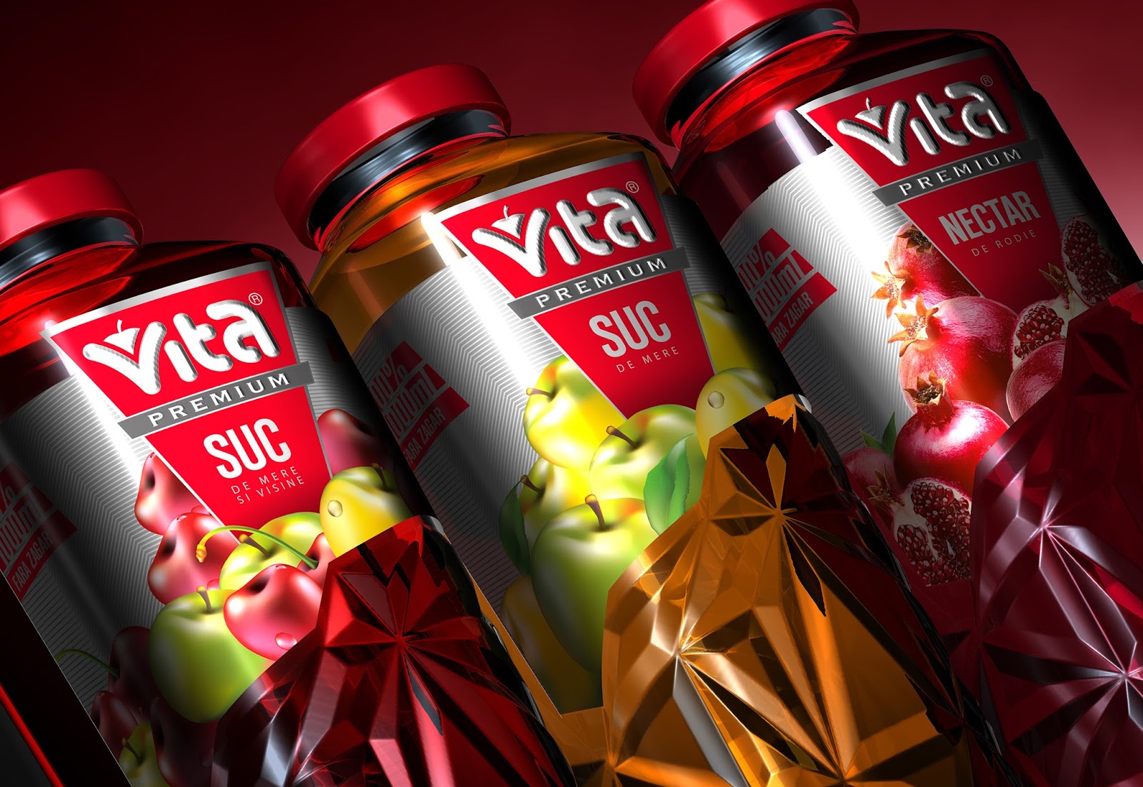 Vita Premium Juices Packaging Of The World