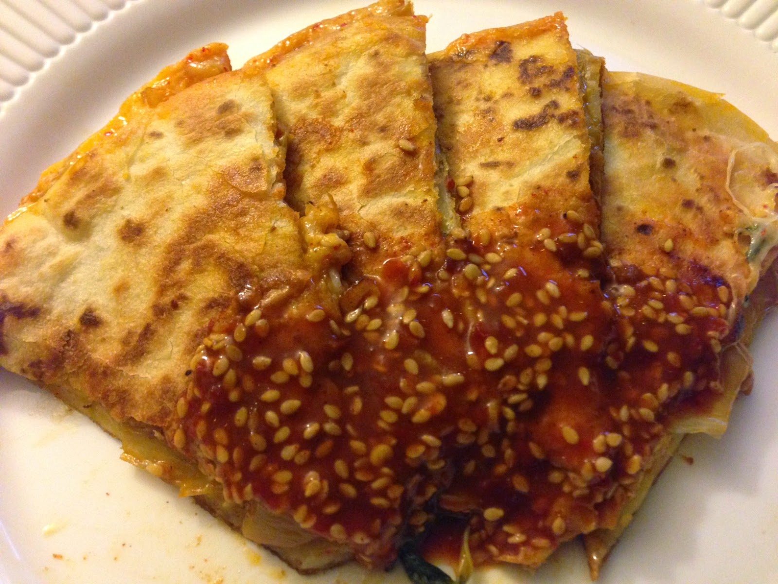 Sushi John's Blog! Kogi Truck Kimchi Quesadilla