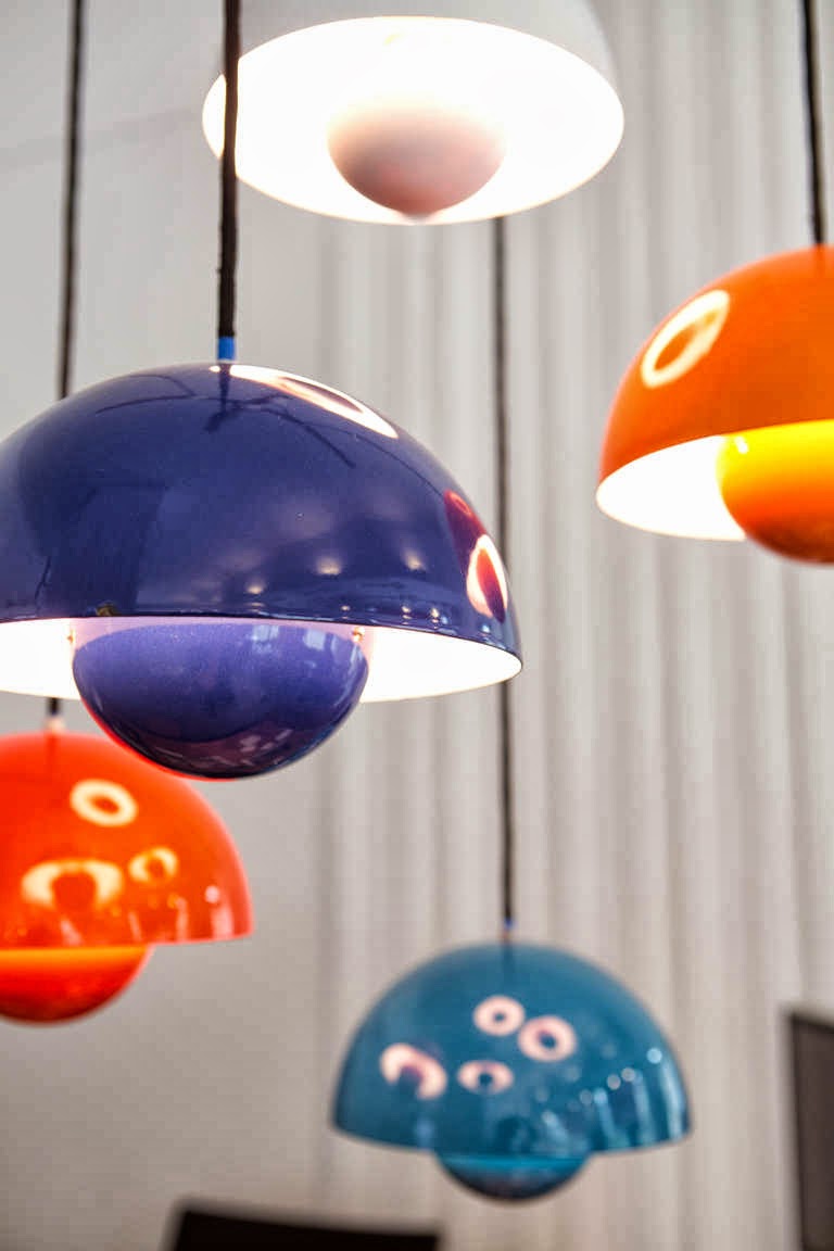 Flower Pot Lamp By Verpan Flower Pot By Verner Panton - Verpan