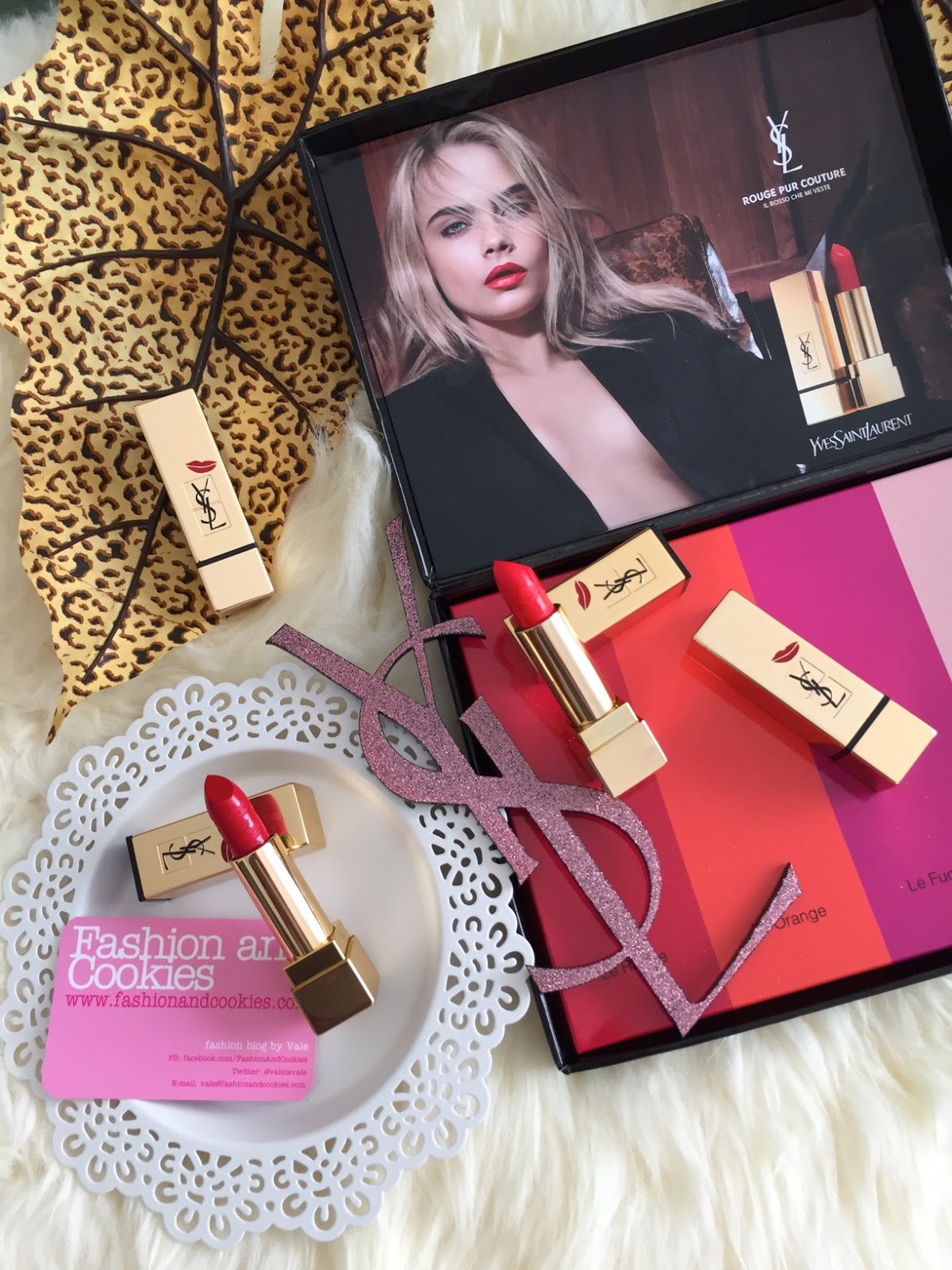 Yves Saint Laurent Rouge Pur Couture Kiss & Love Limited Edition on Fashion and Cookies fashion and beauty blog, beauty blogger