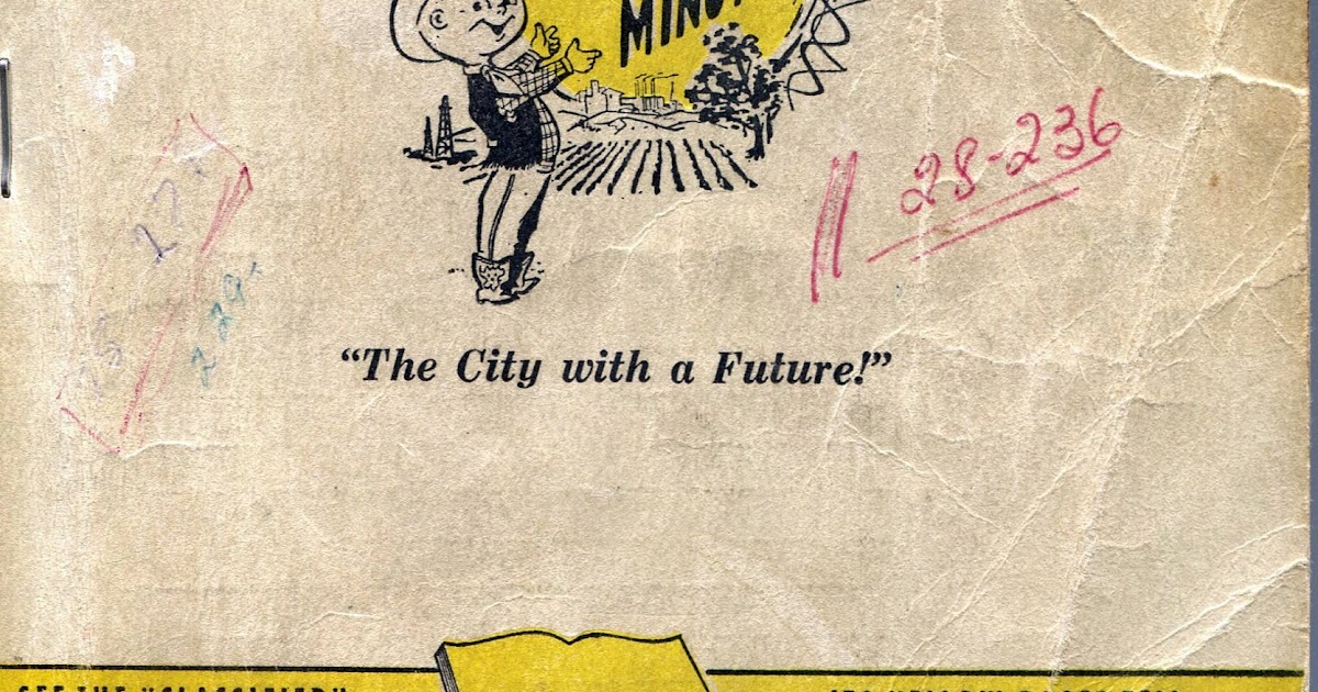 MinotMemories Minot Phone Book 1958