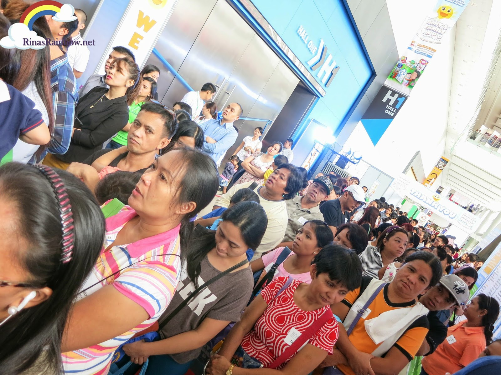baby and family expo 2013 crowd
