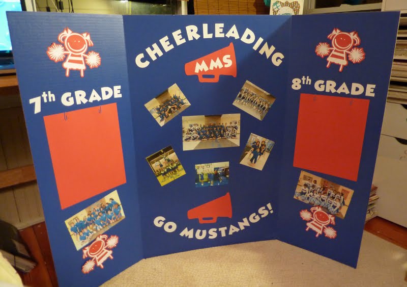 Cool Beans by L.B. Cheerleading Display Board