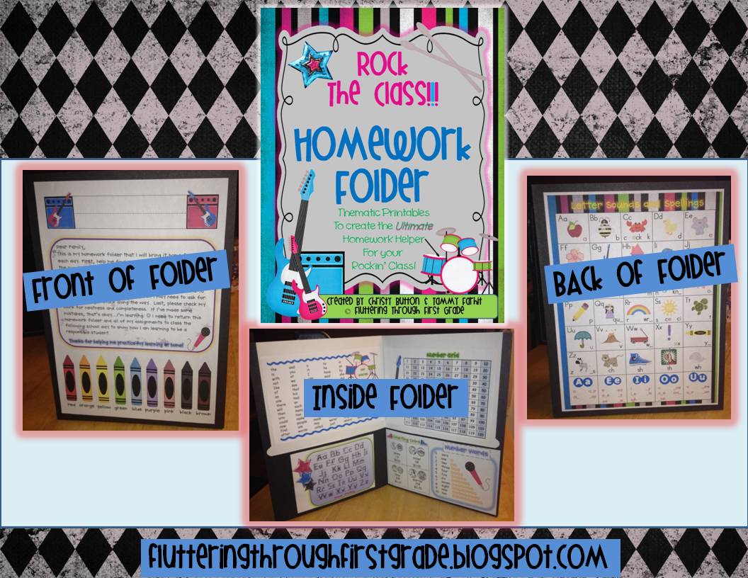 Take home folder cover free printable image