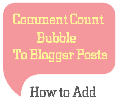 add blogger comment count bubble titles helplogger dashboard step log go