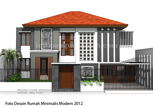 SANKARACARYA : Foto Desain Rumah Minimalis Modern 2012