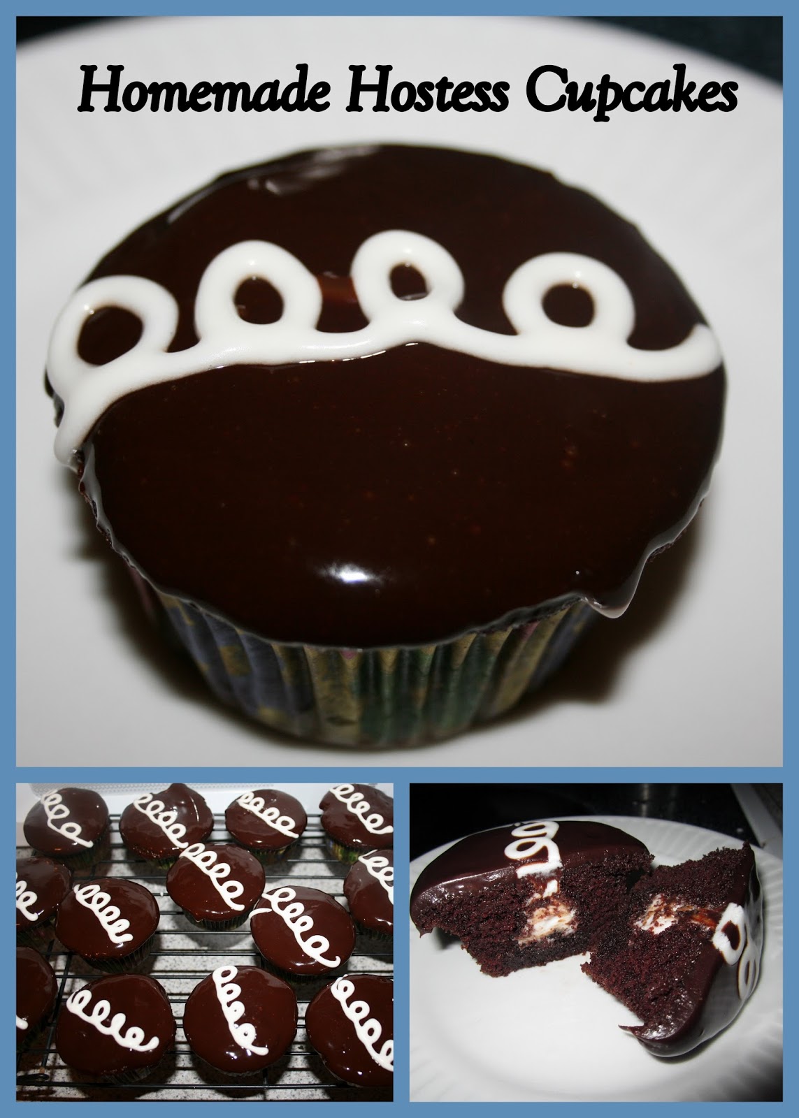 Hunny Bunny Baker Homemade Hostess Cupcakes