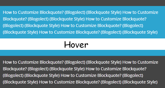 How to Customize Blockquote in Blogger 