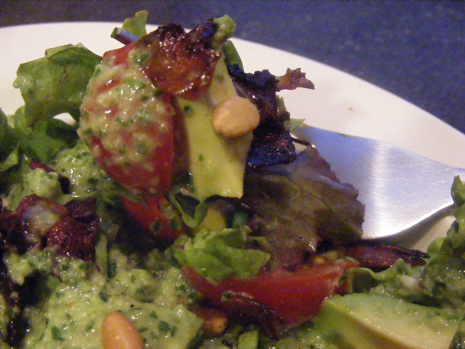 Green and Lean Herb Yogurt Salad Dressing