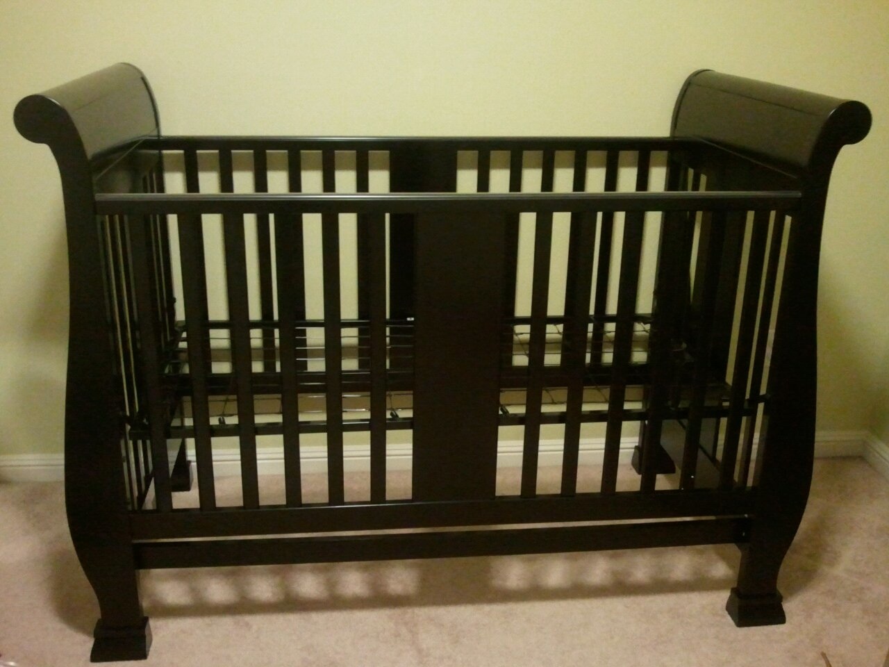Time to lower Jacks crib - 1/2011 - YouTube