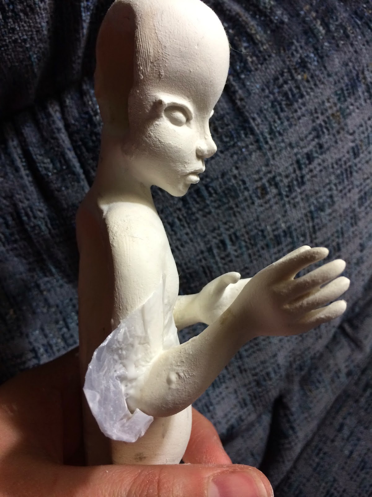 Creative Paperclay® air dry modeling material: Easy trick to BJD making Creative  Paperclay by Gloriann Irizarry
