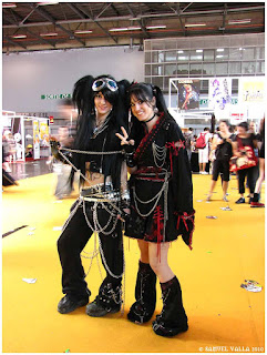 Deux goth lolitas à la japan expo
