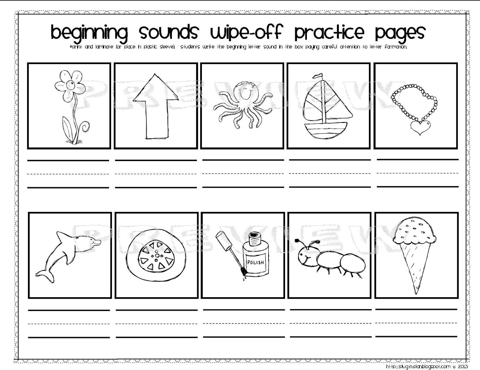 Worksheets Beginning Sounds Worksheets beginning sounds lessons tes teach sounds