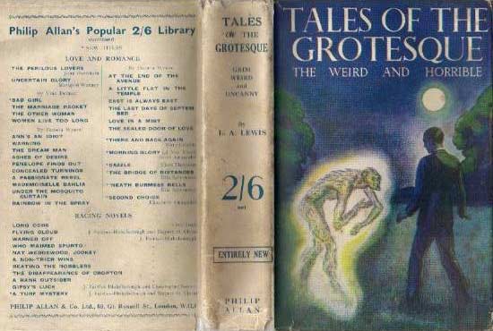 Tales of the Grotesque: A Collection of Uneasy Tales, 1934 Tales of the Grotesque: A Collection of Uneasy Tales, 1934, copertina