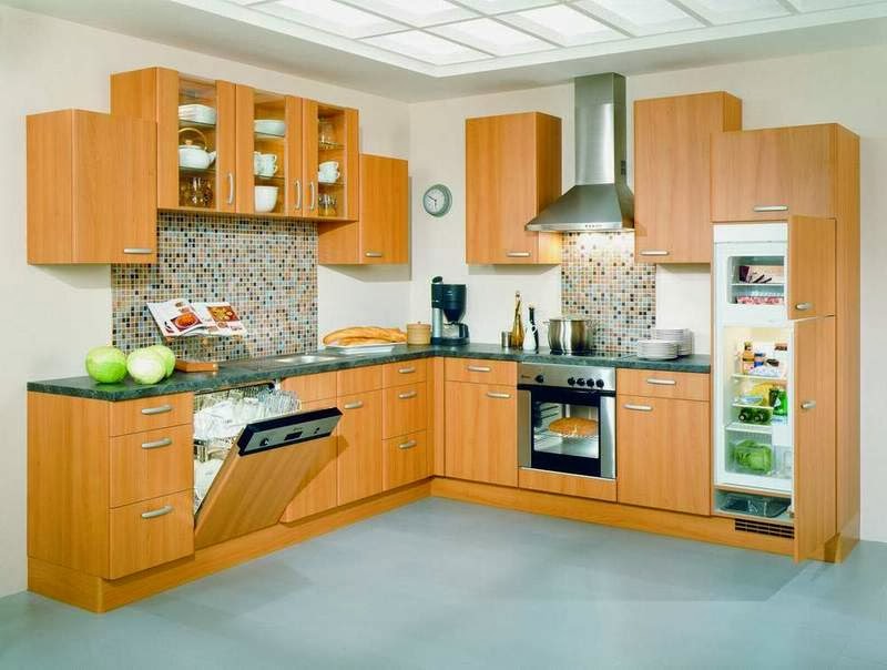 ديكورات و تصميمات مطابخ صغيرة لعام 2014 مطبخ أتوسه على قد الايد