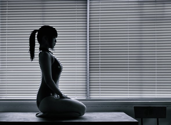 A fotografia artística com belas mulheres japonesas de U-kei u-kei fotografia artística mulheres japonesas modelos fetiches