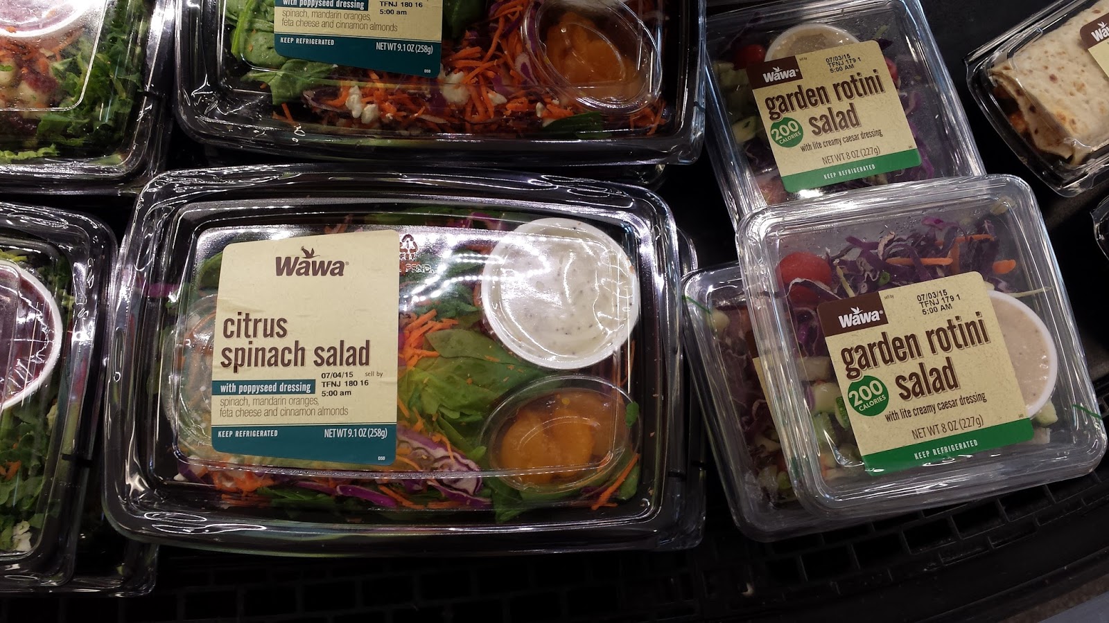 Wawa Salads 2 Preesi Food Whore