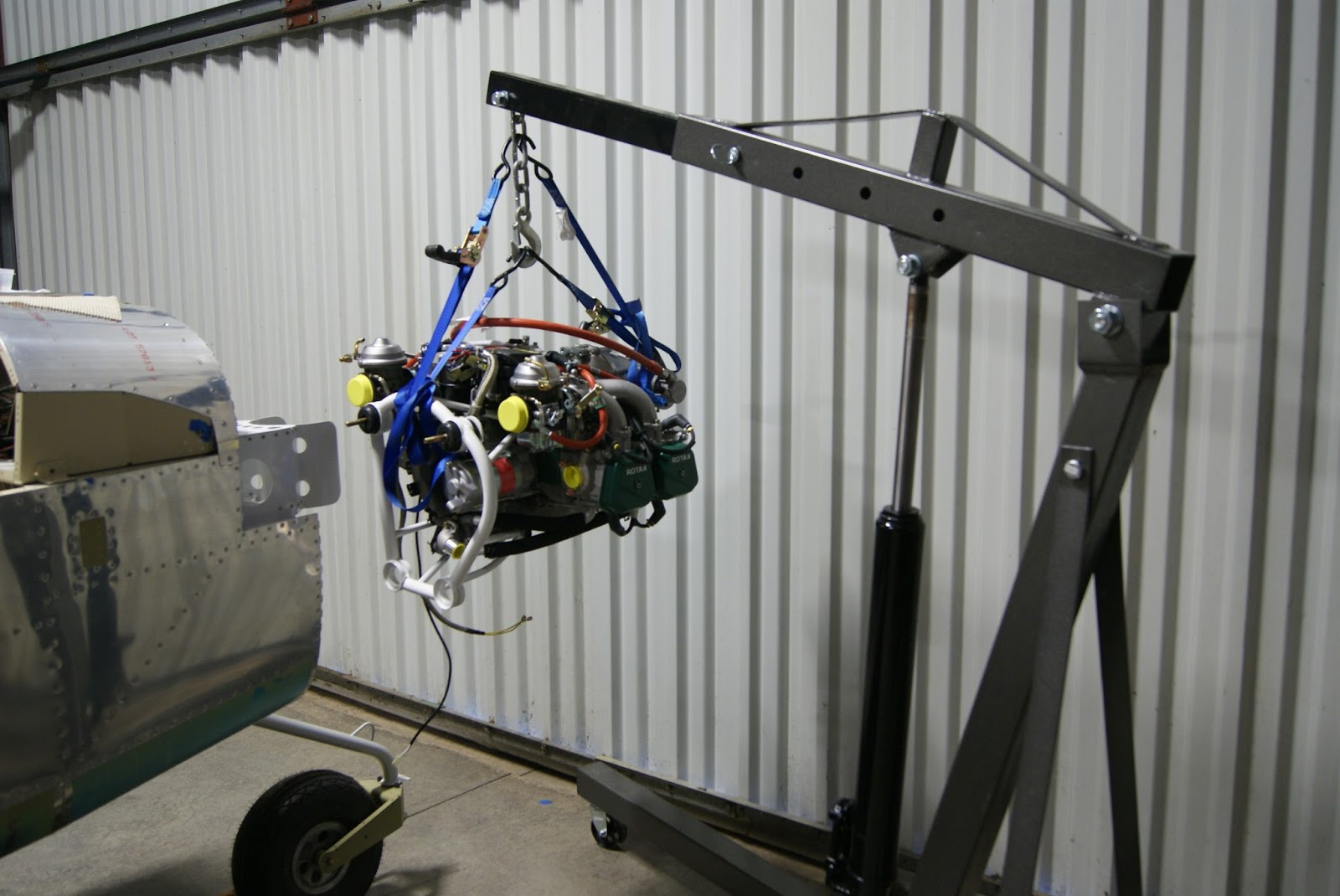 DOG Aviation John's RV12 Blog Rotax 912 ULS Engine Mounting Completed!!!