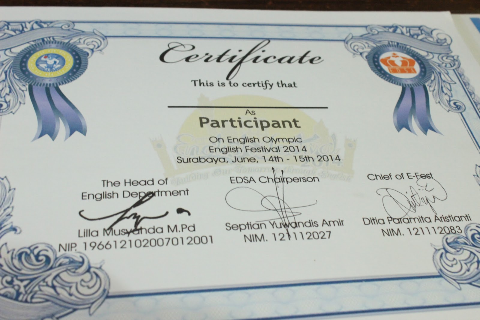 Juni 2015 Britania English Jakarta