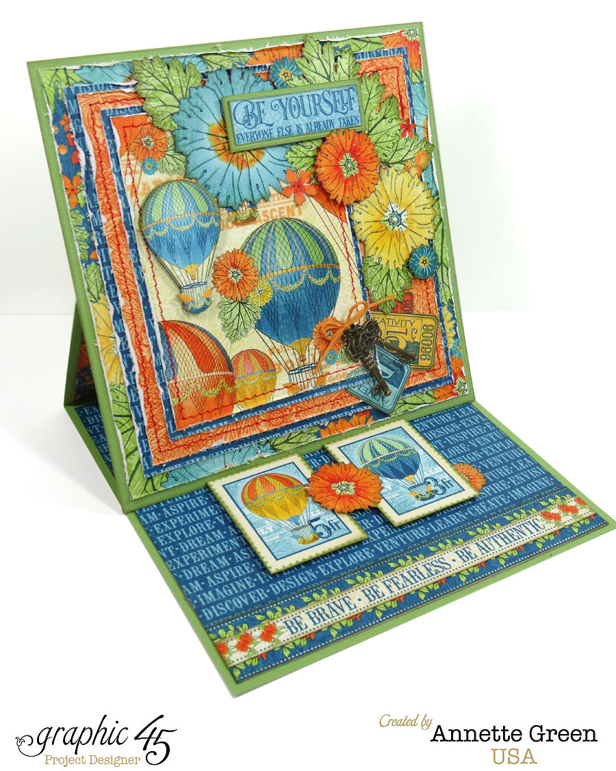 Creative Journey World's Fair Easel Card