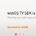 LG WebOS TV SDK ready for download.