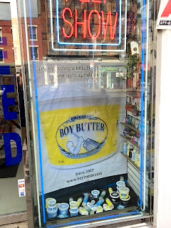 New window display of the classic Original Boy Butter 16 oz