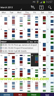 Business Calendar Android App