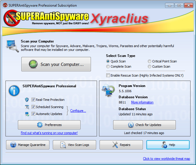 Super Anti Spyware Serial Key