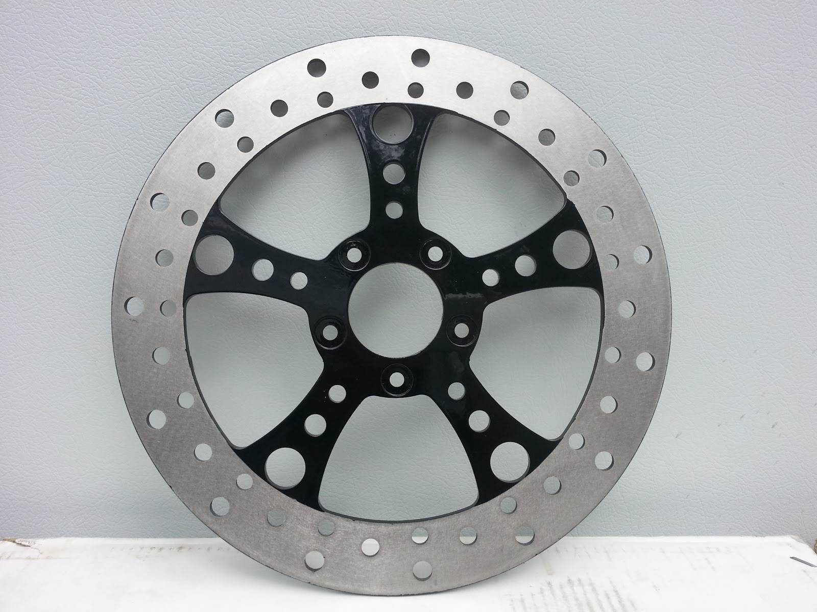 Elite Motosports Blog SMT MACHINING 13" BLACK SIMPLY SINISTER BRAKE ROTOR
